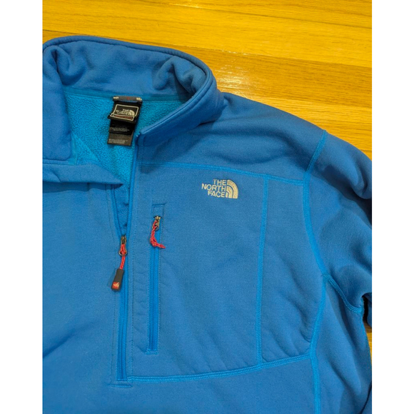 The North Face Summit Series 1/4 Zip Fleece Sweatshirt XL Blue - Picture 5 of 13